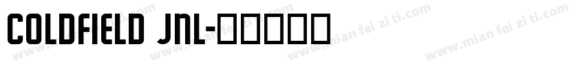 Coldfield JNL字体转换
